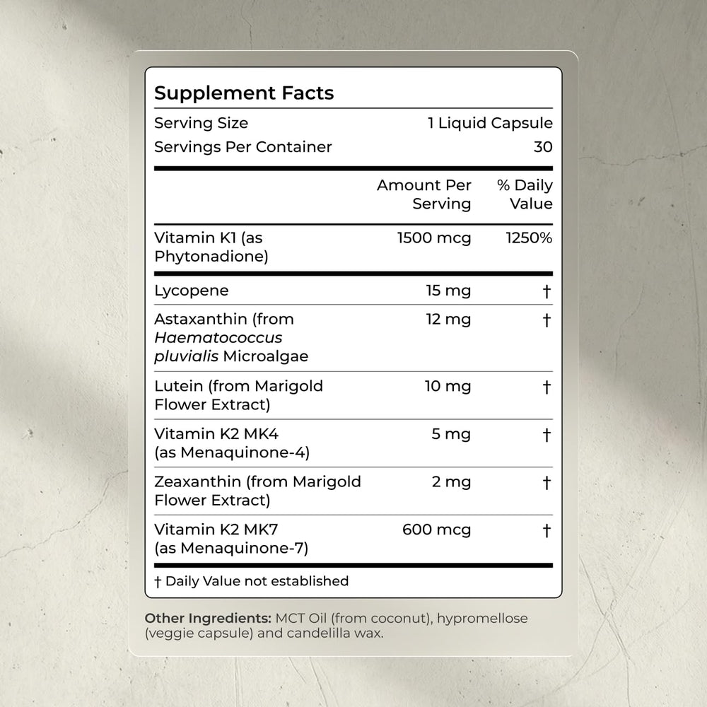 Blueprint Bryan Johnson ingredientes vegetales que indican origen natural