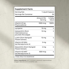 Blueprint Bryan Johnson ingredientes vegetales que indican origen natural