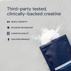 Cucharilla con 5 g de Blueprint Bryan Johnson lista para medir dosis precisa