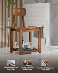 BLUEWEST primer plano madera acacia con veta visible, aspecto duradero