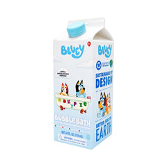 Bluey close-up de espuma densa que muestra burbujas duraderas