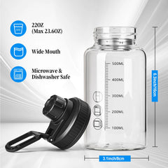 BNCWCQZ detalle vidrio borosilicato sin olores y resistente