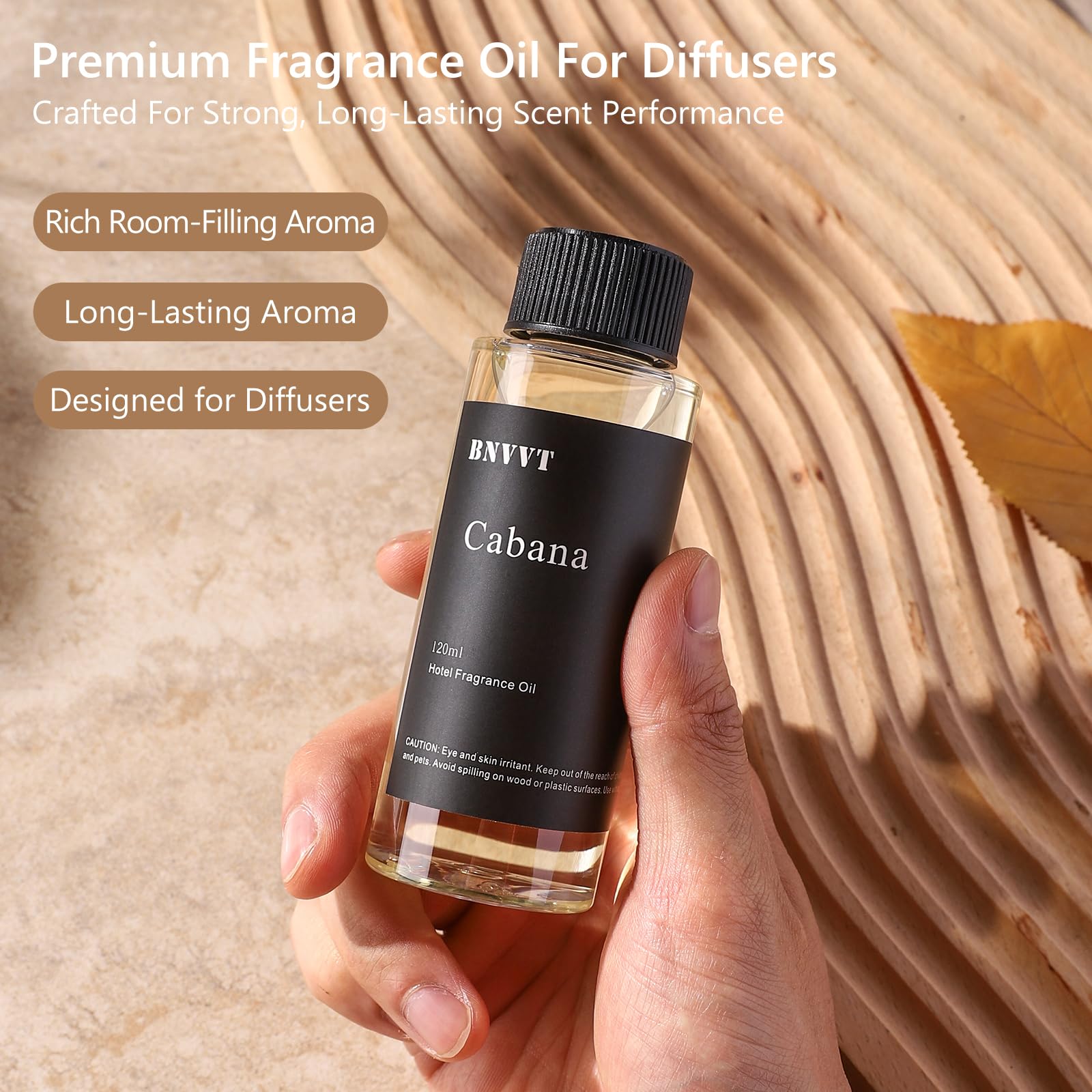 BNVVT Cabana en difusor ultrasónico emitiendo brisa aromática relajante