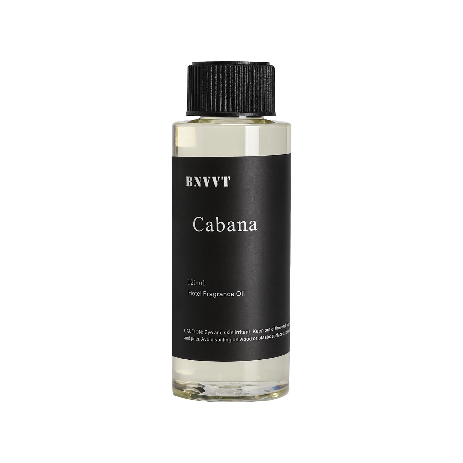 BNVVT Cabana frontal del frasco mostrando diseño y volumen
