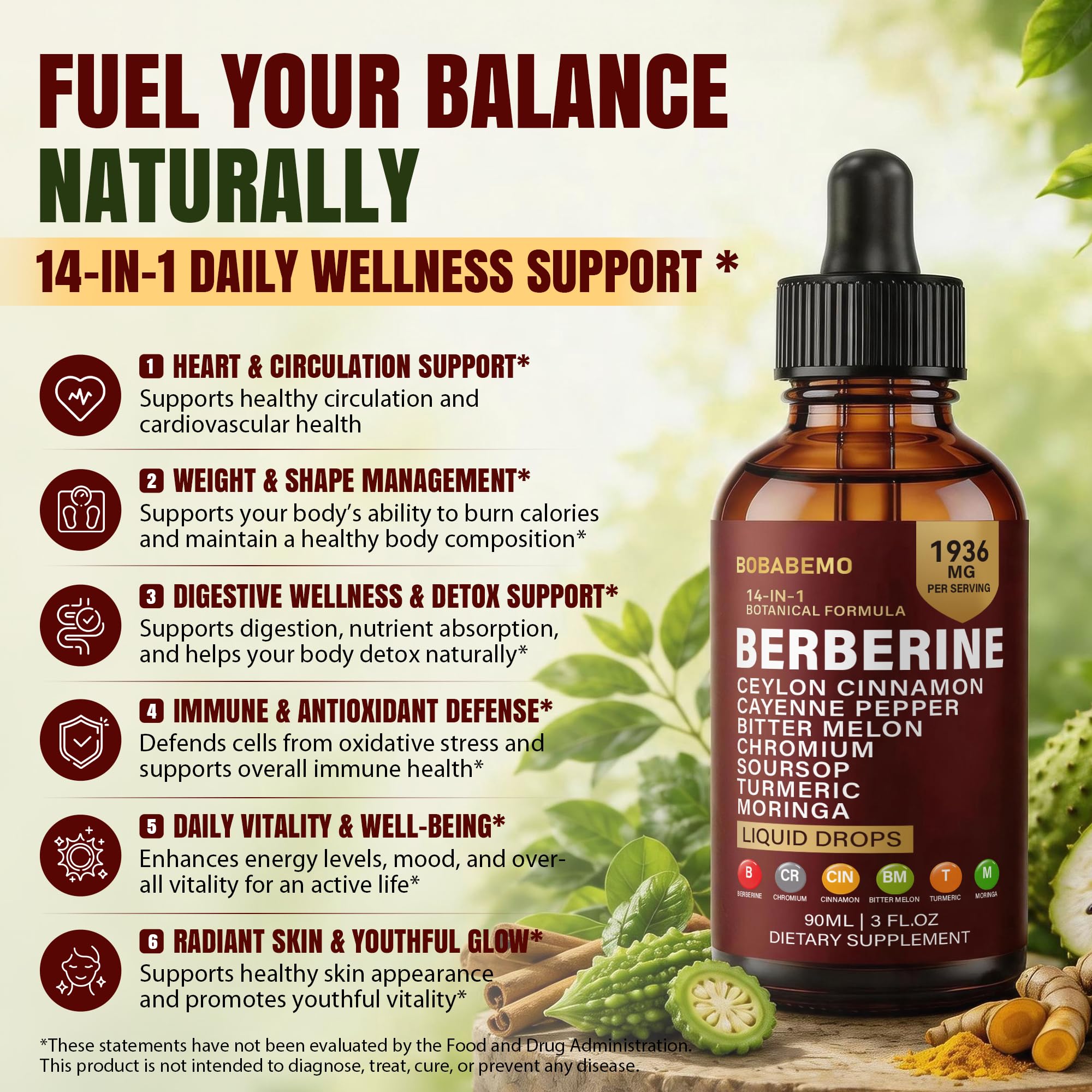 Bobabemo detalle de etiqueta con ingredientes y beneficios visibles