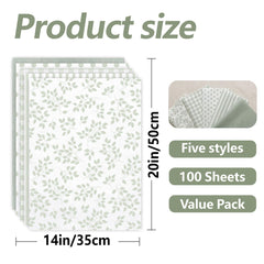 Bobobag primer plano textura suave del papel seda, fácil de plegar