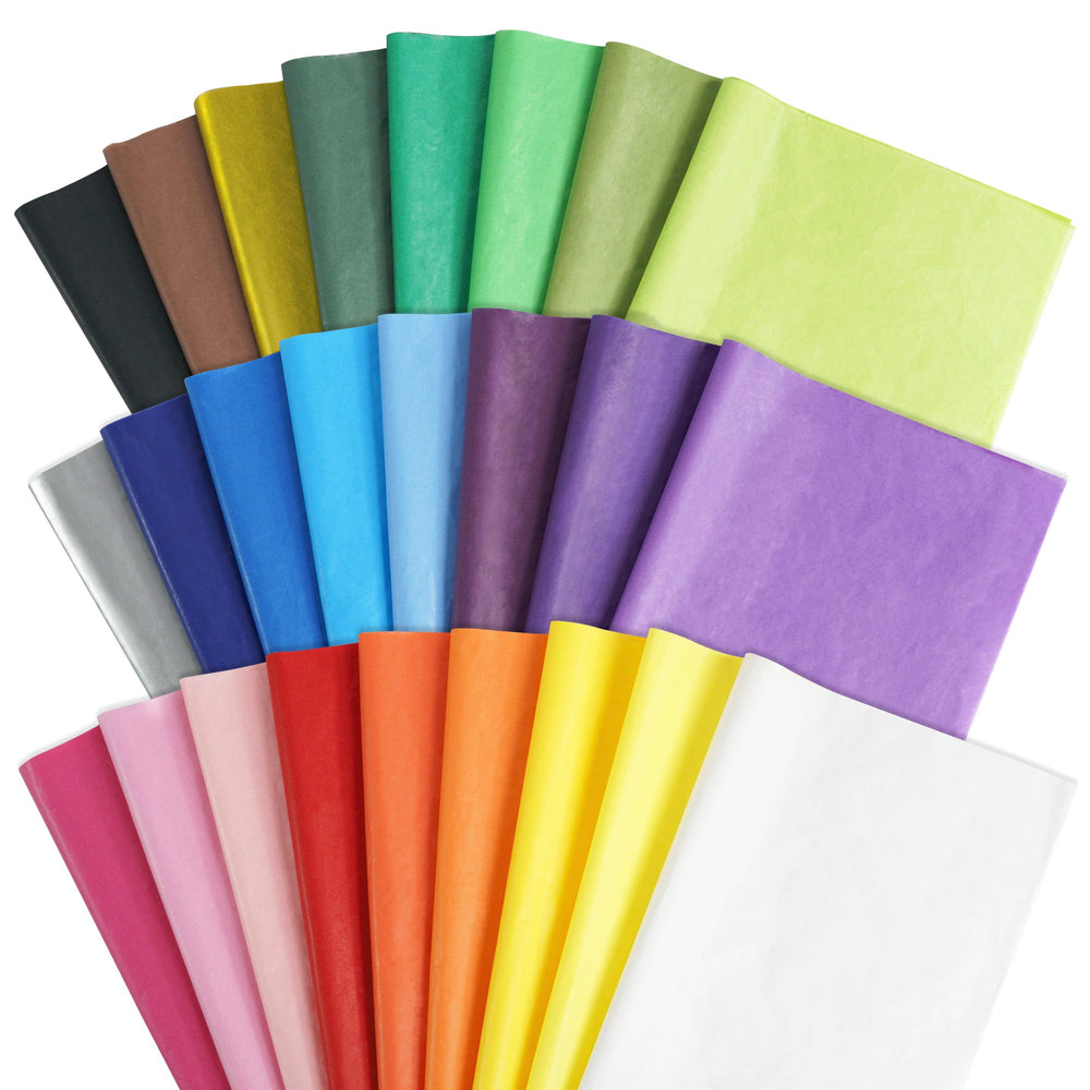 Bobobag vista frontal del empaque mostrando los 25 colores vibrantes y organización