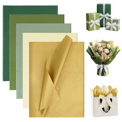 Bobobag paquete frontal con colores verde y dorado, aspecto profesional y cuidado