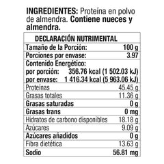 Bob's Red Mill batido de proteína de almendra en vaso, aporta energía vegetal