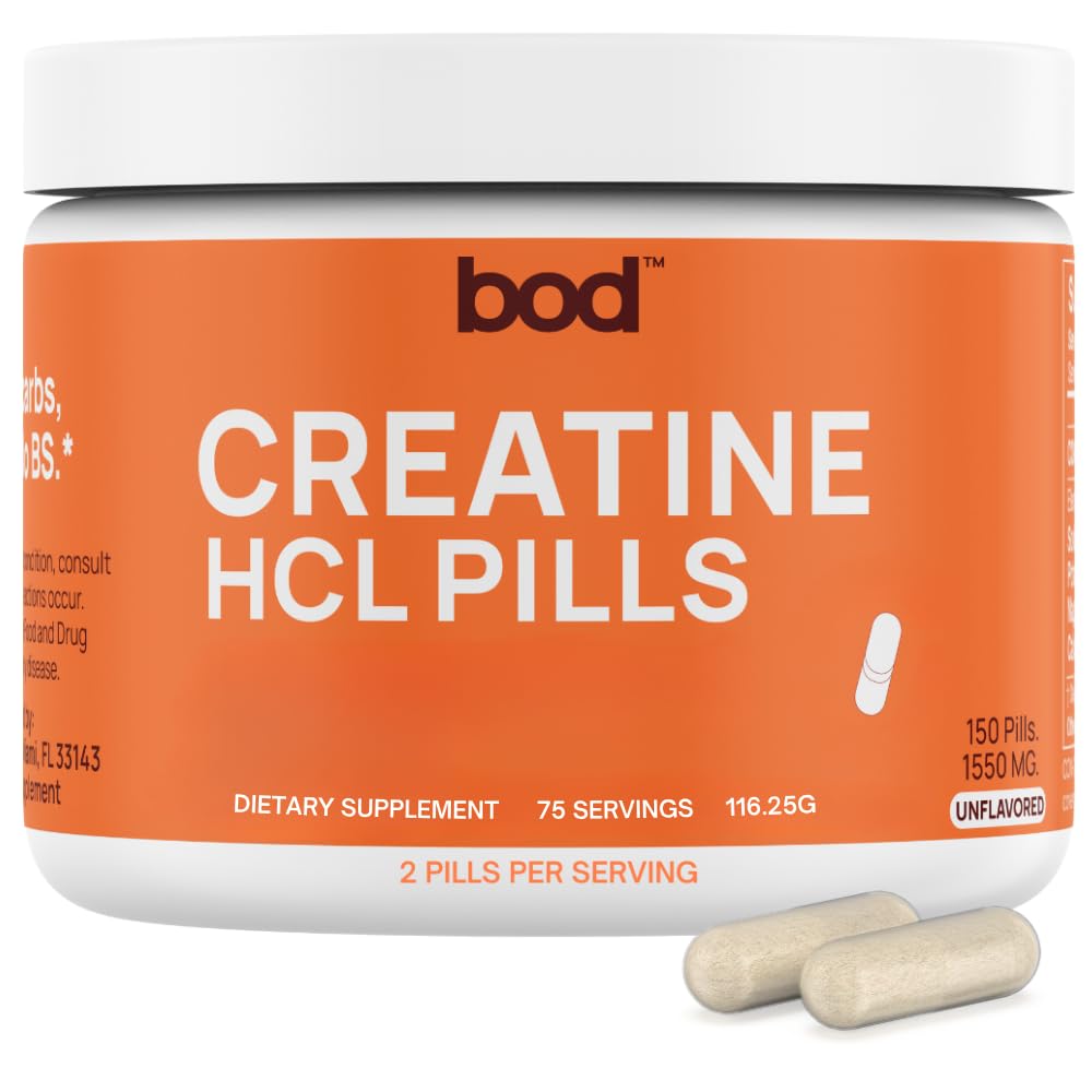 Bod frasco frontal mostrando diseño y cantidad de cápsulas para comodidad