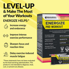 Sobre individual BODi Energize listo para llevar y mezclar rápidamente