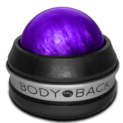 Body Back vista frontal del masajeador con diseño ergonómico y movilidad 360°