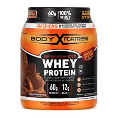 Body Fortress envase frontal mostrando sabor y marca, beneficio claridad de producto