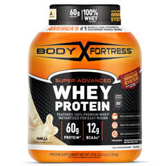 Body Fortress envase frontal mostrando etiqueta y tamaño práctico
