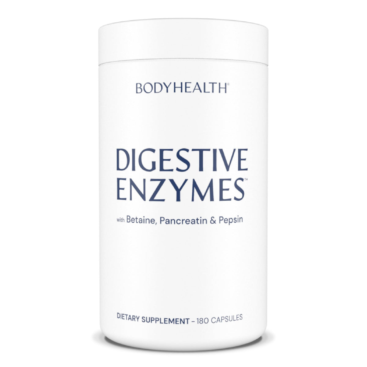 BodyHealth frente del producto mostrando etiqueta y frasco, confianza de calidad