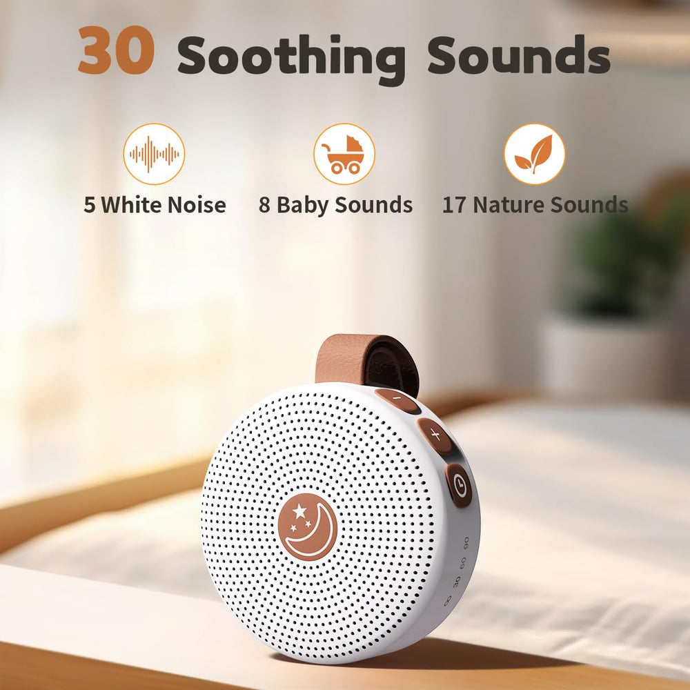 BodyHush detalle de la textura y clip flexible que facilita su transporte