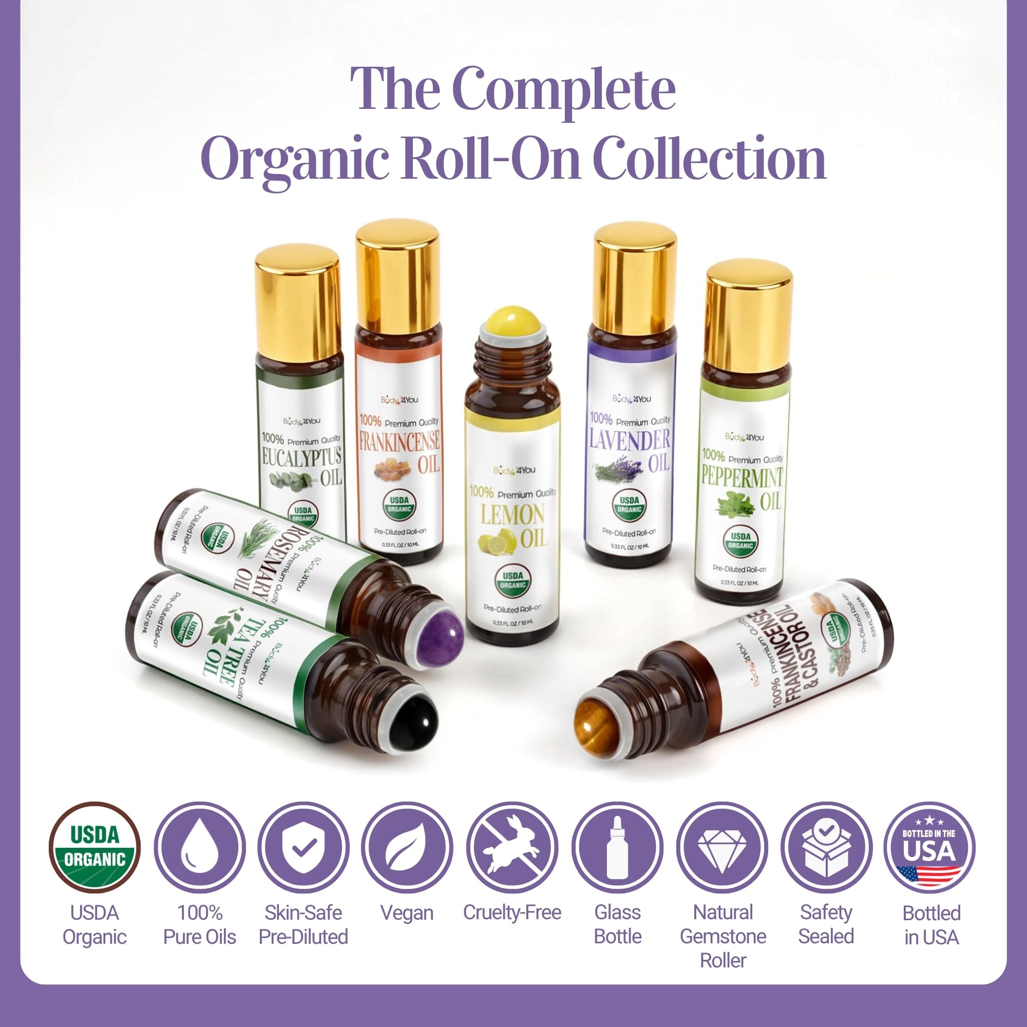 BodyJ4You caja con sellos USDA y detalles de formulación
