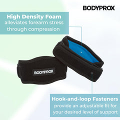 Bodyprox almohadilla de gel detalle que amortigua y reduce la tensión