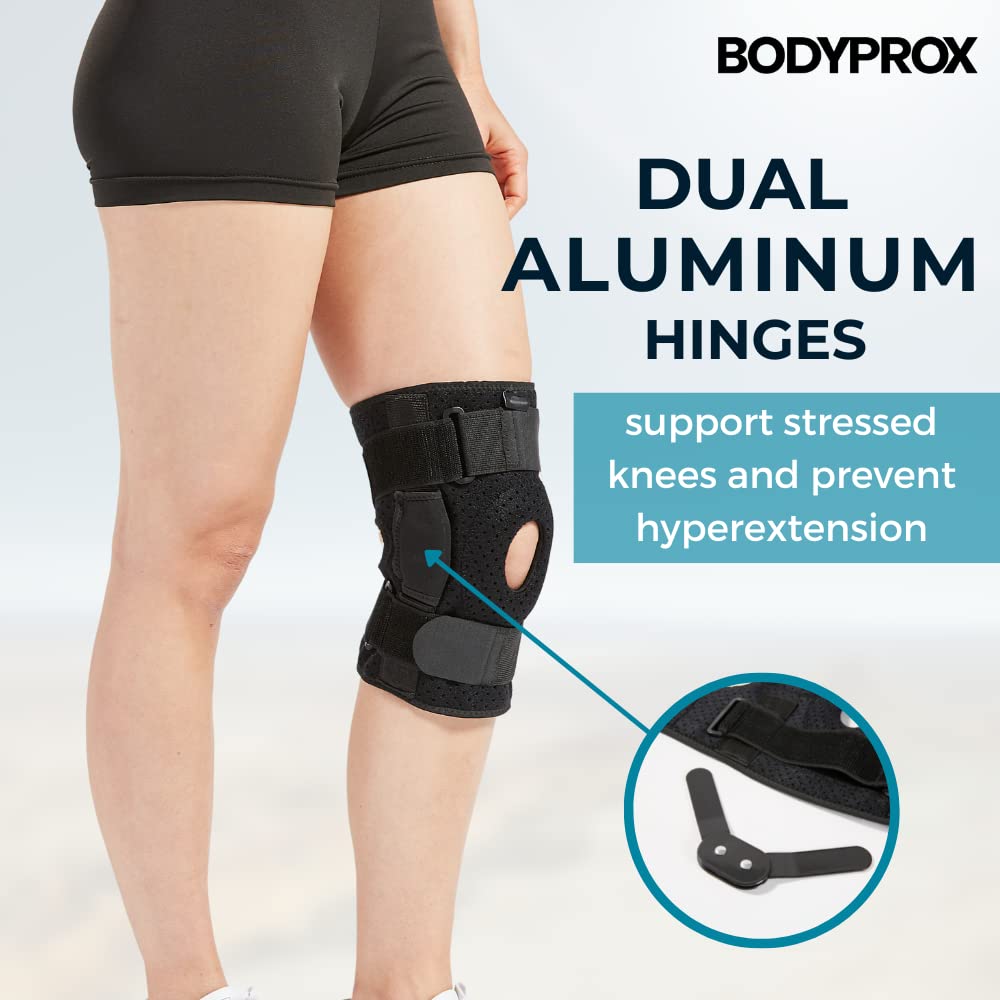 Bodyprox bisagra de aluminio visible con refuerzo para mayor protección