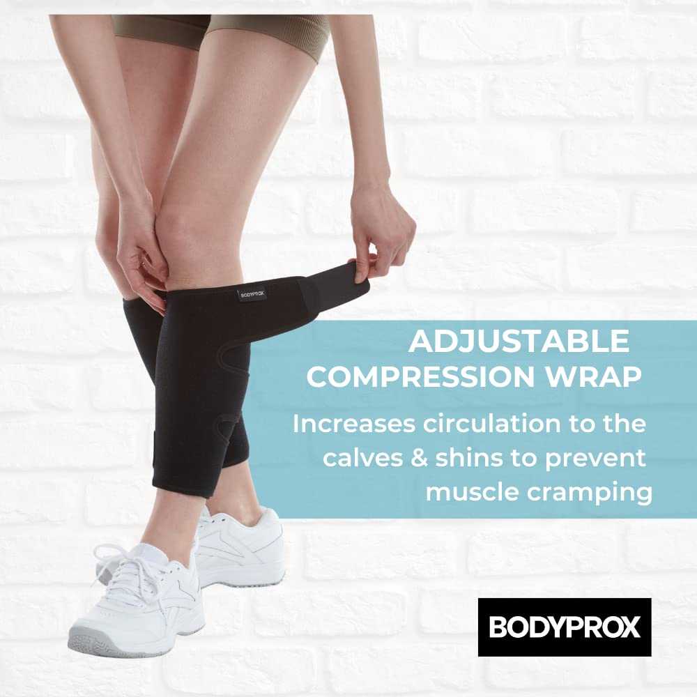 Bodyprox soporte en uso corriendo para estabilidad y confort
