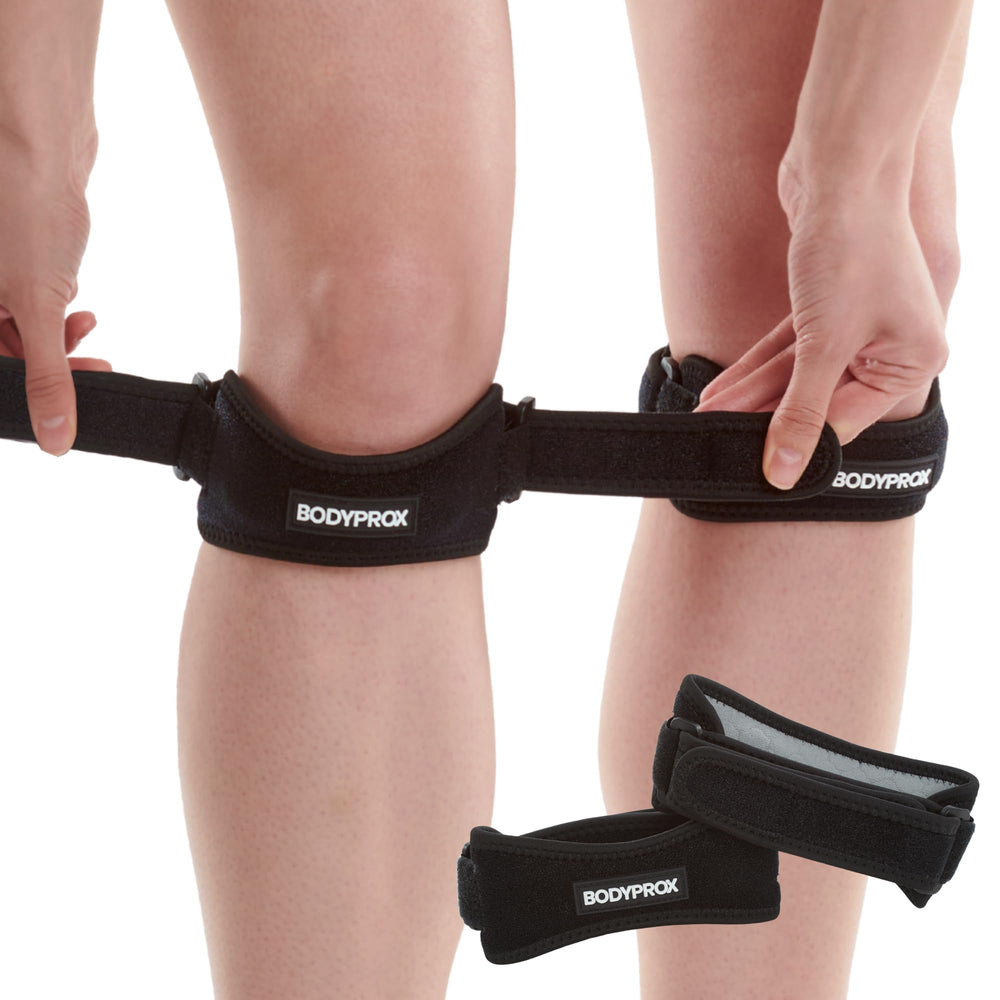 Bodyprox vista frontal del par mostrando ajuste y forma para soporte