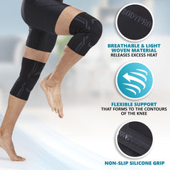 Bodyprox detalle de la silicona interior que evita el desplazamiento durante ejercicio
