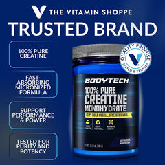 BodyTech polvo micronizado en primer plano para mejor mezcla