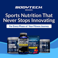 BodyTech etiqueta con lista de ingredientes limpia y perfil sin alérgenos