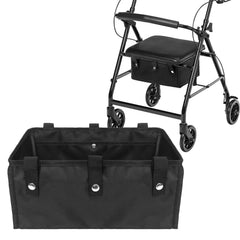 BOHEMIABY bolsa frontal montada en rollator, transporte seguro y accesible