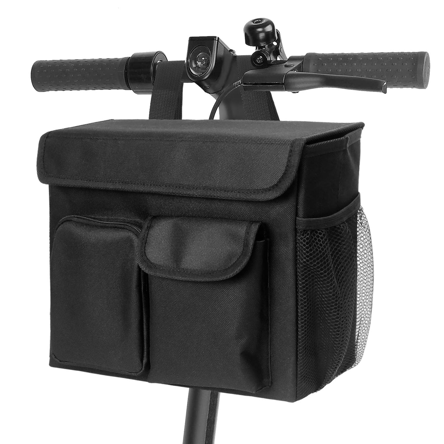 BOHEMIABY bolsa frontal en scooter, organización accesible