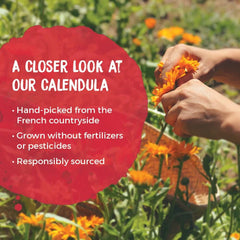 Boiron calendula uso en bebé en ambiente doméstico para cuidado suave