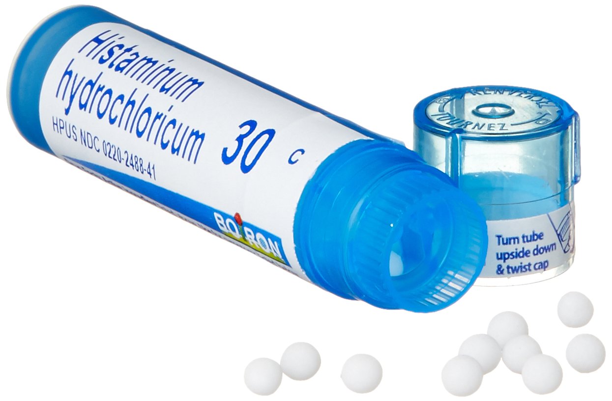 Boiron Histaminum Hidrochlorico 30C, folleto con instrucciones de uso claras