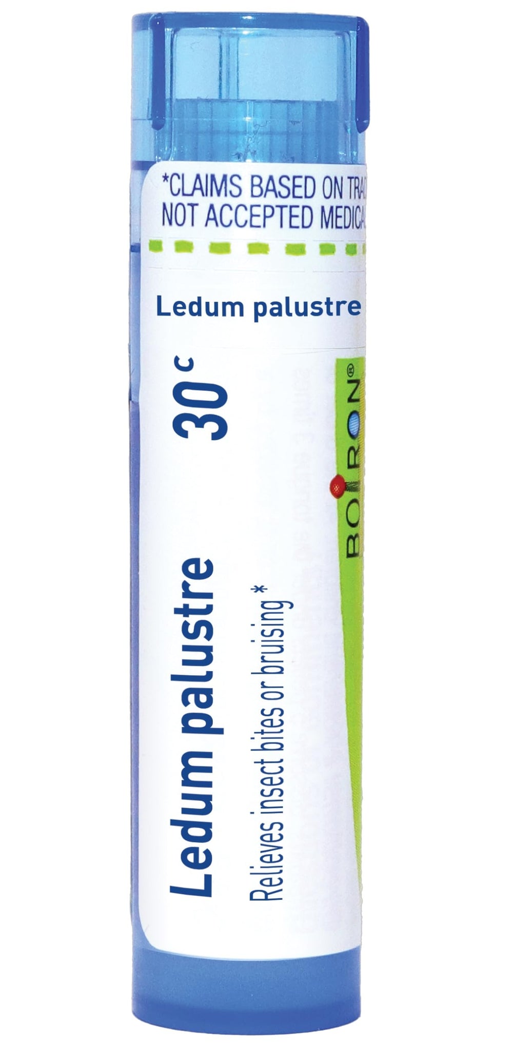 Boiron Ledum Palustre 30C: pellets que se disuelven en la boca para alivio práctico.