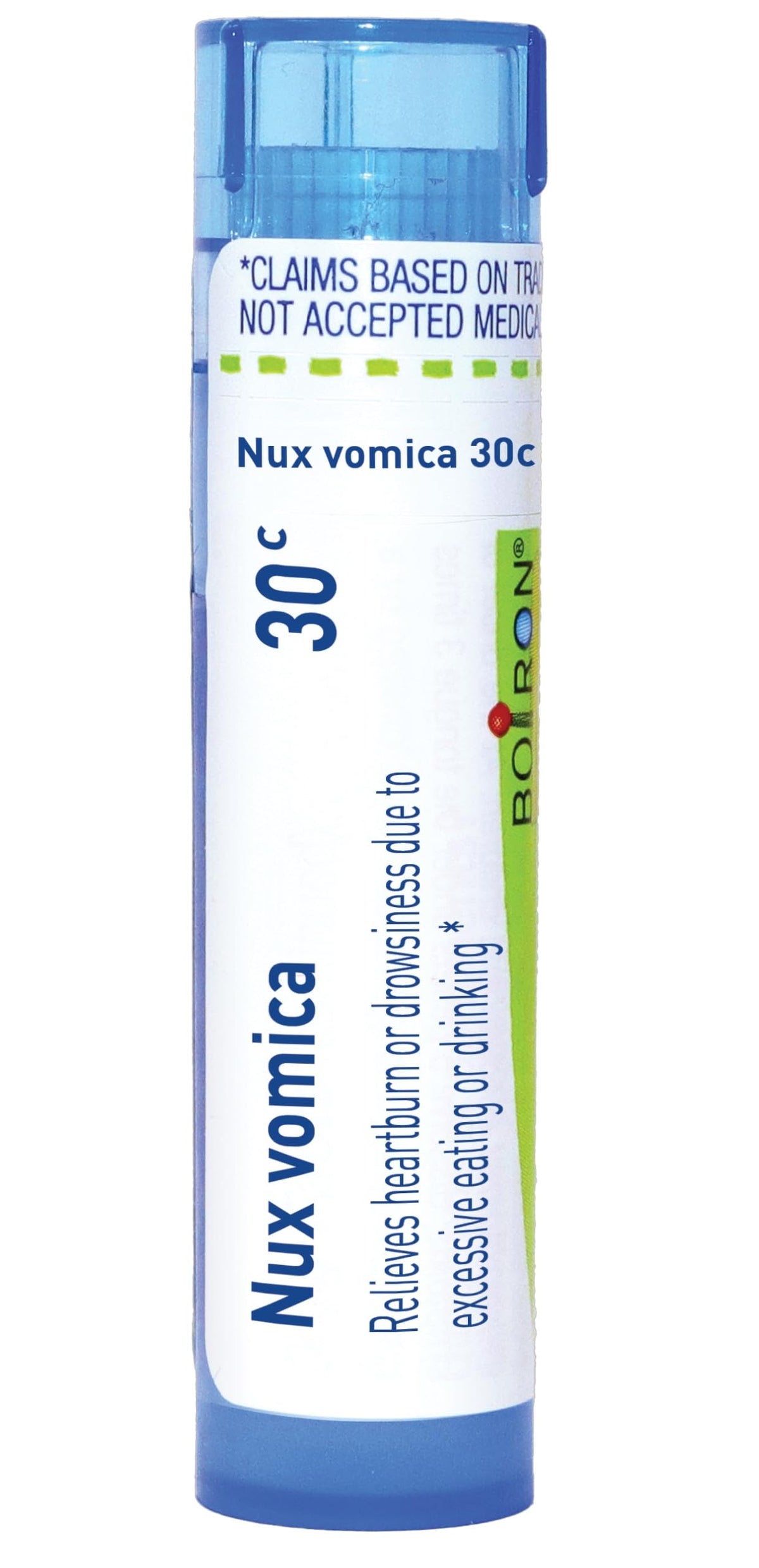 Boiron tubo frontal con pellets, portátil y fácil de usar