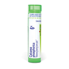Boiron tubo frontal con pellets, fácil identificación y transporte
