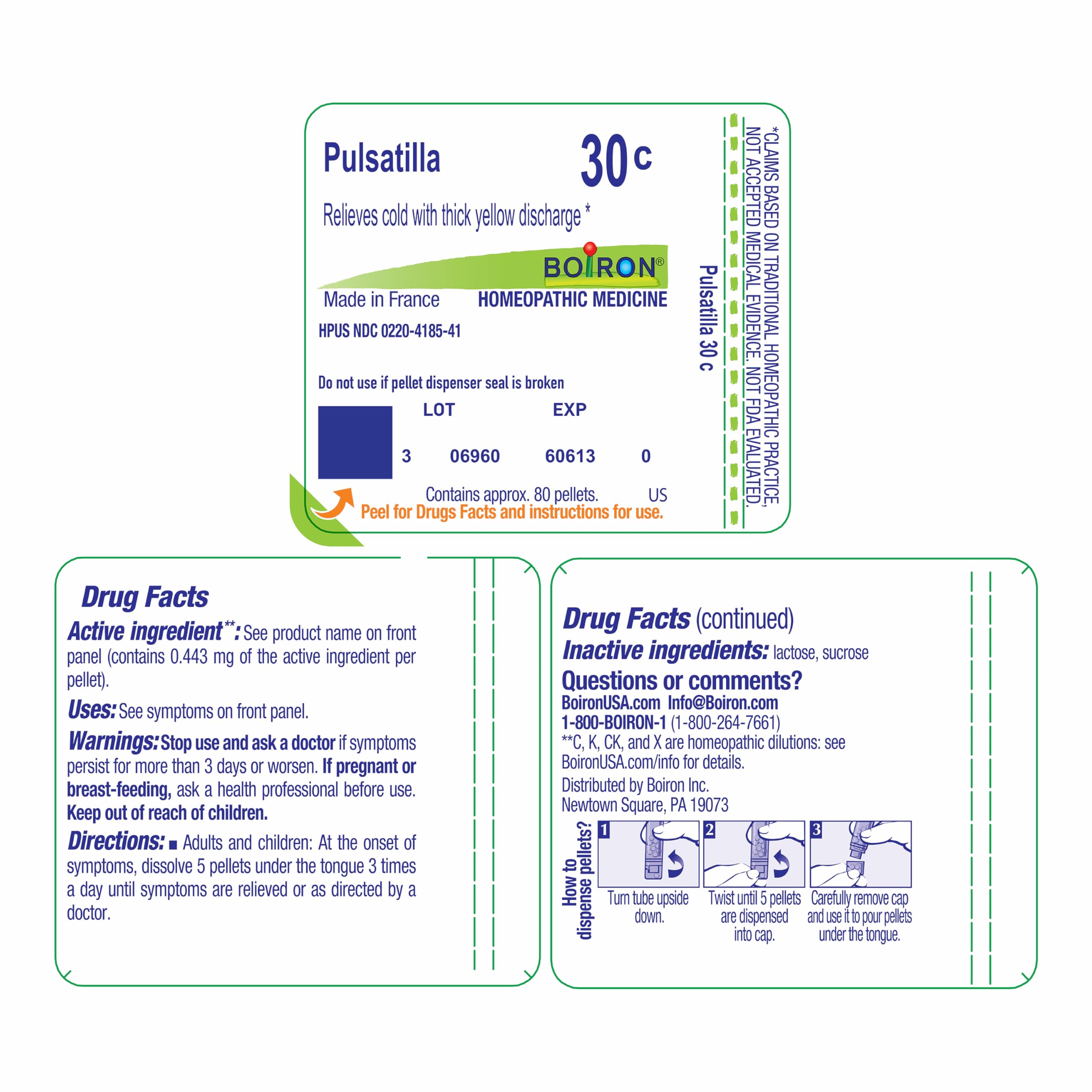 Boiron procesos de producción que reflejan control de calidad