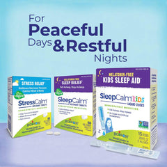 Boiron SleepCalm ingredientes listados en envase para elección informada