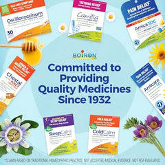 Boiron, con más de 90 años de experiencia en salud natural.