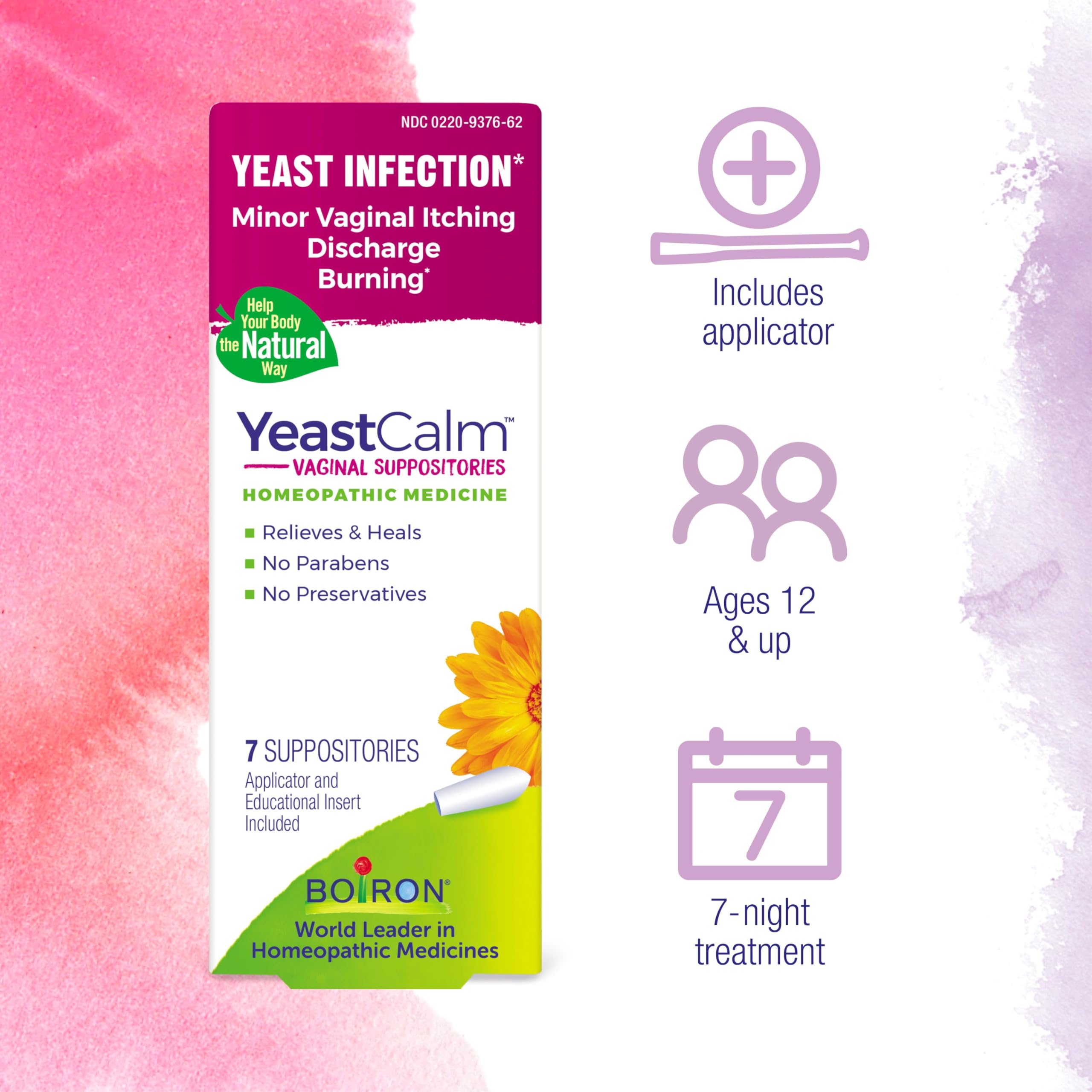 Boiron YeastCalm detalle de textura y componentes naturales visibles