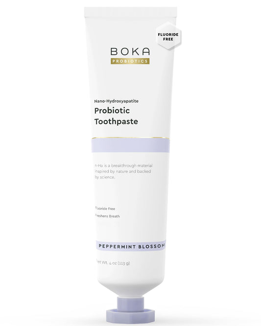 Boka frente del empaque mostrando diseño y beneficios visibles