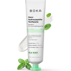 Boka frente del tubo mostrando diseño y marca para reconocimiento rápido