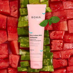 Boka textura cremosa de la pasta resaltando suavidad para niños
