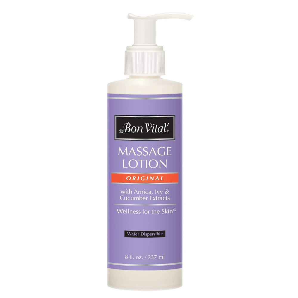 Bon Vital' envase frontal 8 oz mostrando etiqueta profesional y tamaño práctico