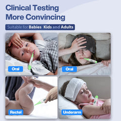 Boncare termómetro dentro de estuche portátil para transporte higiénico