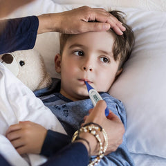Boncare dos termómetros azul oscuro y verde para uso alternado en casa