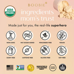 Boobie Brands comparación de tamaño del frasco, práctico para almacenamiento doméstico