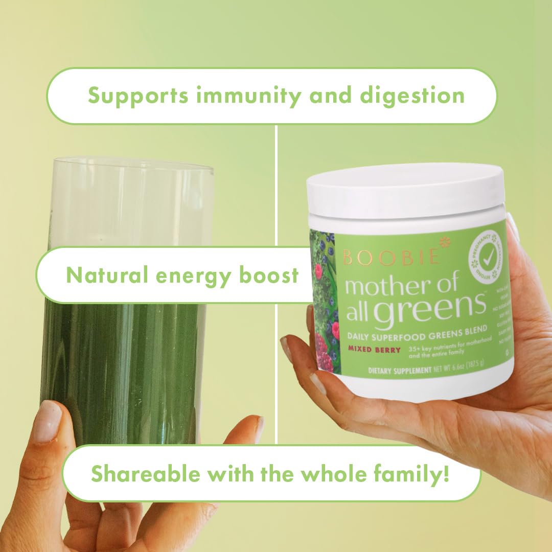 Boobie Brands etiqueta nutricional legible, transparencia en ingredientes