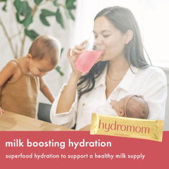 Boobie Hydromom polvo en primer plano textura fina para disolución rápida