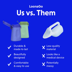 Boom Home Medical LoonaGo material lavable sin olores fácil limpieza