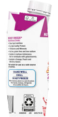 BOOST Breeze Wildberry bebida en mano para consumo inmediato y fácil transporte